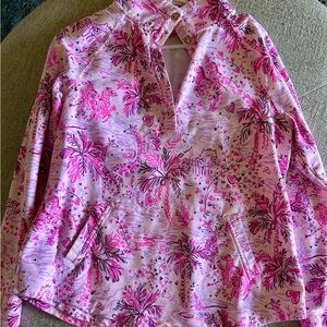 LILLY PULITZER pink pop-over